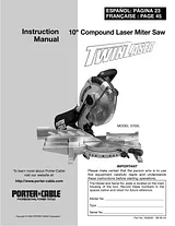 Porter-Cable 3700L User Manual