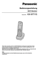Panasonic KXWT115CE Operating Guide