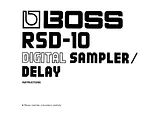 Boss Audio Systems Marine Radio RSD-10 Manuel D’Utilisation