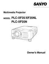 Sanyo PLC-XF35N Manual Do Utilizador