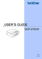 Brother DCP-375CW Справочник Пользователя