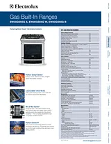Electrolux EW30GS65GS Specification Guide