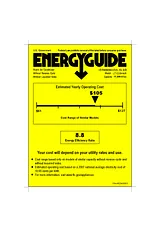 LG LT1233HNR Energy Guide