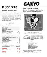 Sanyo ds31590 Owner's Manual
