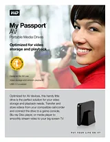 Western Digital My Passport AV 320GB WDBABS3200ABK-EESN プリント