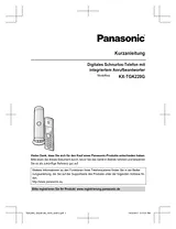 Panasonic KXTGK220G Mode D’Emploi