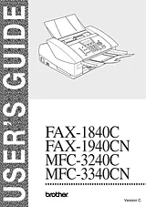 Brother FAX-1840C 사용자 매뉴얼