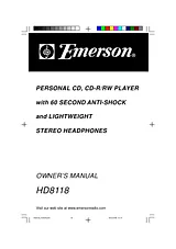 Emerson HD8118 Manual De Usuario