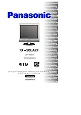 Panasonic tx-20la2f Guida Al Funzionamento