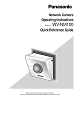 Panasonic WV-NM100 User Manual