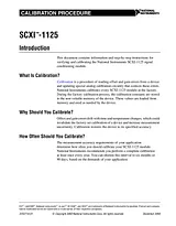 National Instruments SCXI -1125 Manual Do Utilizador