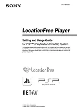 Sony LF-PK1 Manual