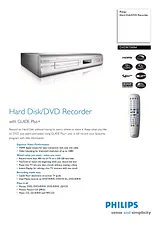Philips dvdr7300h User Manual