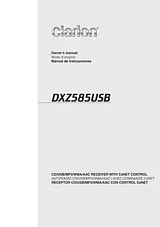 Clarion DXZ585USB Benutzerhandbuch