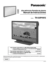 Panasonic th-50phw3u Guia De Utilização
