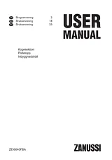 Zanussi ZEI6640FBA Manual Do Utilizador