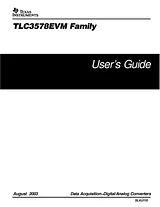 Texas Instruments TLC3578EVM User Manual