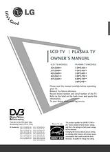 LG 50PG6010 Owner's Manual