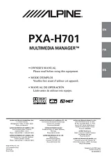 Alpine PXA-H701 User Manual