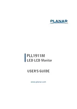 Planar PL1911M Manual Do Utilizador
