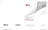 LG GW305 Справочник Пользователя
