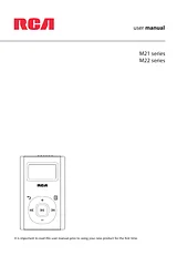 RCA M21 series Benutzerhandbuch