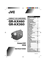 JVC GR-AX360 사용자 가이드