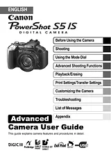 Canon S5 IS 사용자 설명서