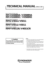 Pioneer RM-V2400 Manual Do Utilizador