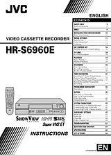 JVC HRS6960E Справочник Пользователя