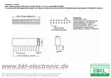 Bkl Electronic 10120604 Receptacle Connector , Straight Grid pitch: 1.27 mm Number of pins: 2 x 10 Nominal current: 1 A 10120604 Техническая Спецификация