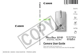 Canon SD10 Manuale Utente