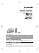 Panasonic KX-TG4773 Manuel D’Utilisation