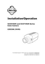 Pelco CC3710UH SERIES Manual Do Utilizador