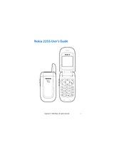Nokia 2255 ユーザーズマニュアル