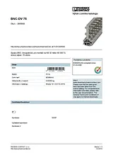 Phoenix Contact BNC adapter BNC socket - BNC socket BNC-DV 75 10 pc(s) 2805083 Data Sheet