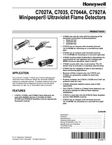 Honeywell C7927A User Manual
