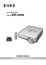 EIKI EIP-4500 Guía Del Usuario