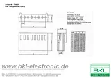 Bkl Electronic Housing Grid pitch: 2.54 mm Number of pins: 2 Nominal current: - 72630 72630 Data Sheet
