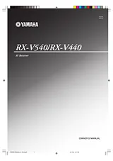 Yamaha RX-V540 Manual Do Utilizador