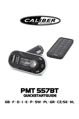 Caliber Audio Technology CALIBER PMT 557BT FM-TRANSMITTER PMT557BT Manual De Usuario
