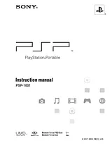 Sony PSP-1001 Manuel D’Utilisation