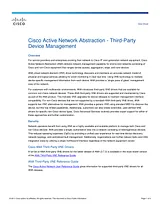 Cisco Cisco Active Network Abstraction 3.7 Leaflet