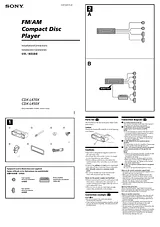 Sony CDX-L470X Manual De Usuario