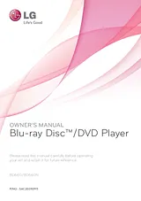 LG BD660 Owner's Manual