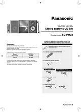 Panasonic SC-PM38 Operating Guide