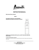 Avanti WDP75 Manuel D'Instructions