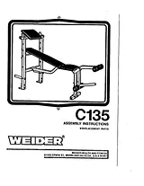 Weider C135 Manual De Propietario
