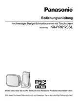 Panasonic KXPRX120SLW Operating Guide