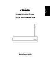 ASUS WL-530g Quick Setup Guide